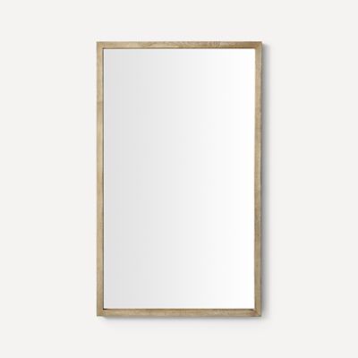 Thin Framed 24%22 X 40%22 Wood Mirror